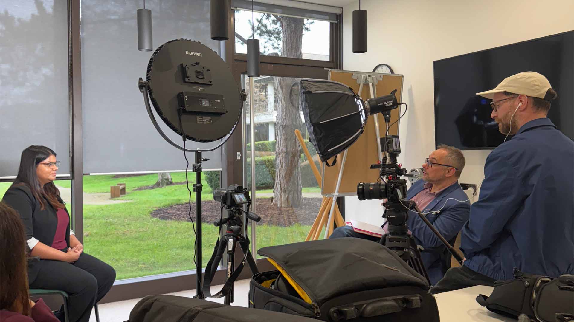 Goringe Case Study filming for TaxCalc